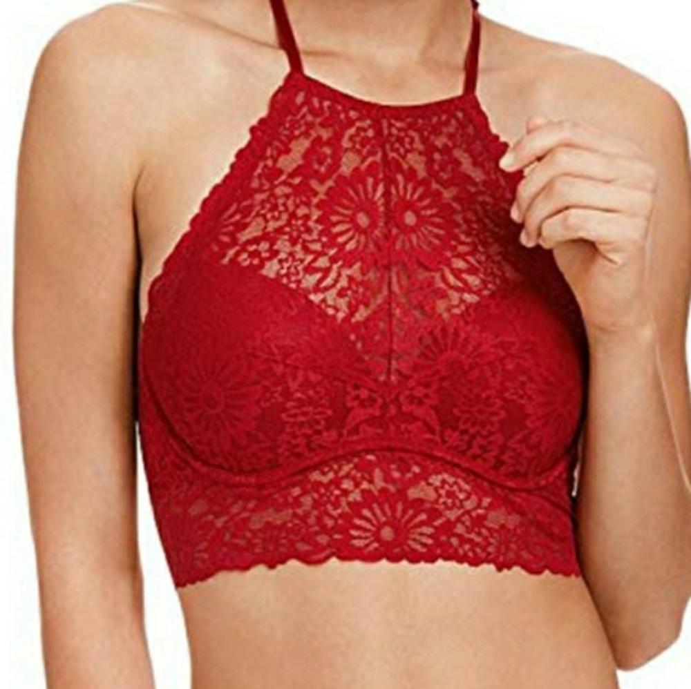 New! Victoria’s Secret PINK bralette sheer lace. - Picture 1 of 6